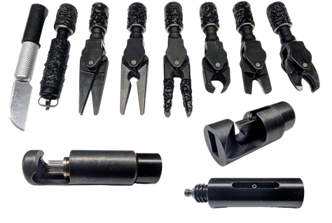 EOD render safe tools showing tool head attachments