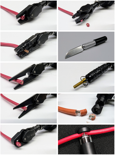 EOD Tool Heads in action collage